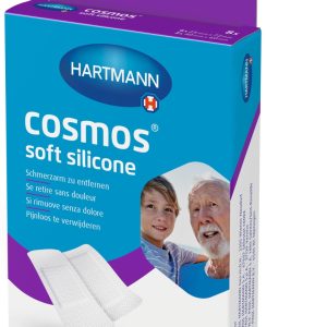 Plasturi Cosmos Soft Silicone, 2 dimensiuni, 8 bucati, Hartmann