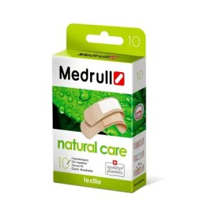 Plasturi individuali Natural Care, 10 bucati, Medrull