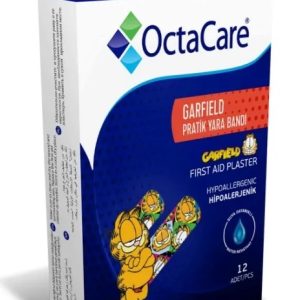 Plasturi pentru copii Garfield, 19 x 72mm, 12 bucati, Octacare
