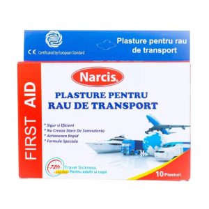Plasturi pentru rau de transport, Narcis