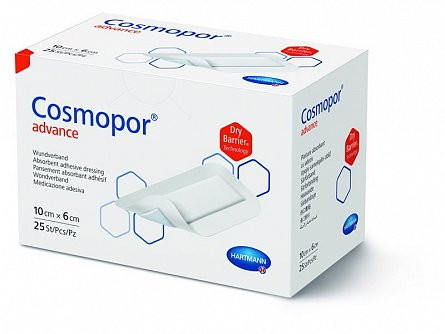 Plasturi postoperatorii Cosmopor Advance 10x6 cm, 25 buc – Hartmann