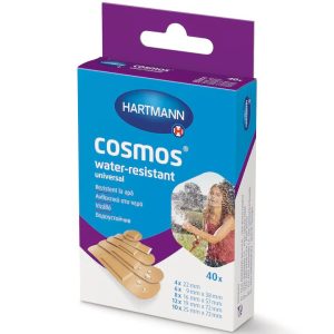 Plasturi rezistenti la apa Cosmos Universal, 40 bucati, Hartmann