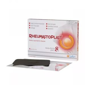 RheumastoPlast, 10*7cm, 4 plasturi, Hyllan