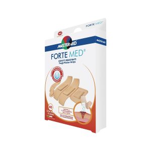 Plasturi ultra rezistenti Forte Med gama Master-Aid, 5 marimi, 40 bucati, Pietrasanta Pharma