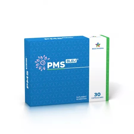 PMS Bleu 30 capsule moi , Bleu Pharma