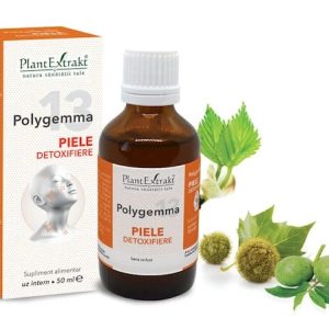 Polygemma 13 Piele detoxifiere, 50 ml, Plant Extrak