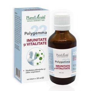 Polygemma 22, Imunitate si Vitalitate, 50ml, PlantExtrakt