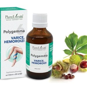 Polygemma 6 Varice si Hemoroizi, 50 ml, Plant Extrakt