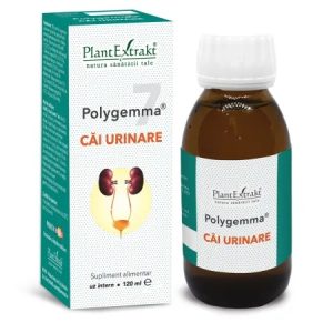 Polygemma 7 Cai Urinare, 120ml, Plantextrakt
