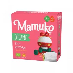 Porridge din orez bio 4l+, 200g, Mamuko