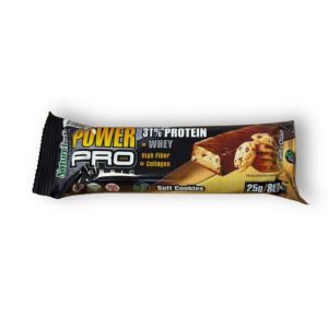 Power Pro, baton energizant proteic, 80g, Nature Tech
