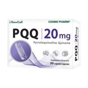 PQQ, 20 mg, 30 capsule vegetale, Cosmopharm