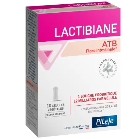 Probiotic Lactibiane ATB, 10 capsule - PiLeje