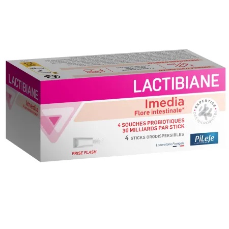 Probiotic Lactibiane Imedia, 4 plicuri orodispersabile - PiLeje