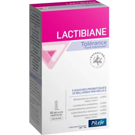 Probiotic Lactibiane Tolerance, 30 capsule - PiLeje