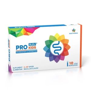 Probiotic pentru copii Pro Kids Bleu, 10 monodoze, Bleu Pharma