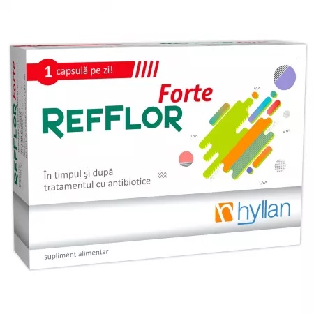Probiotice Refflor Forte Adulti, 10 capsule – Hyllan