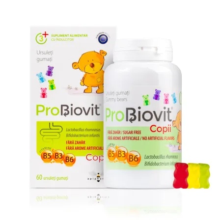 Probiovit copii, 60 ursuleti gumati, Apipharma