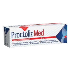 Proctoliz Med crema antihemoroidala, 25g, Fiterman