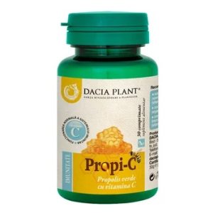 Propi-C propolis verde cu Vitamina C, 30cpr, Dacia Plant