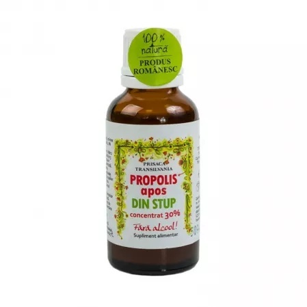 Propolis, soluție apoasă, 30ml, Prisaca Transilvania