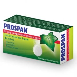 Prospan 65mg, 10 comprimate efervescente, Salveo