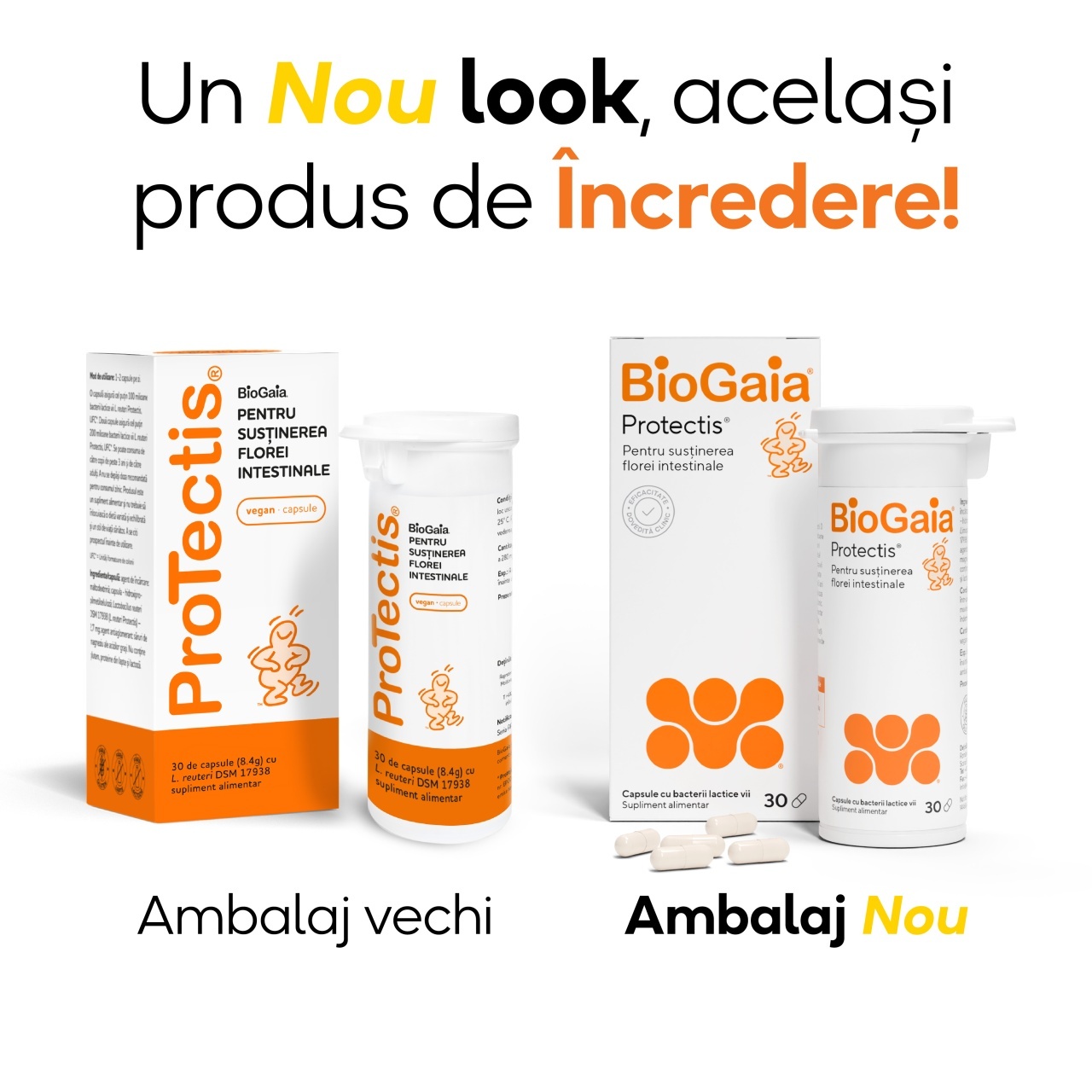 Protectis probiotice, 30 capsule, BioGaia