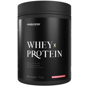 Proteina din zer cu aroma de capsuni, 750g, VitaXynergy