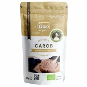 Pudra de carob - roscove bio, 125g, OBio