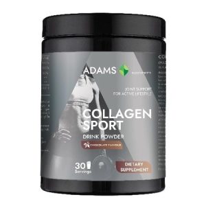 Pudra instant cu aroma de ciocolata Collagen Sport Active Line, 600g, Adams