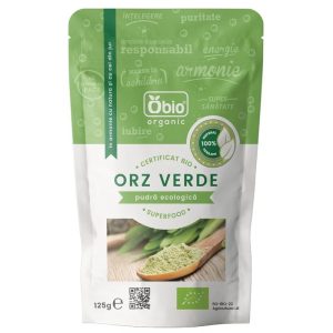 Pulbere eco de orz verde, 125g, OBio
