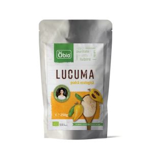 Pulbere eco raw de Lucuma, 250g, OBio