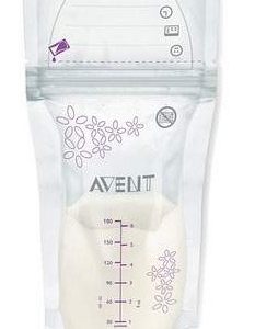 Pungi pentru stocarea laptelui SCF603/25, 25 bucati, Philips Avent