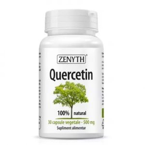 Quercetin 500mg, 30 capsule vegetale, Zenyth
