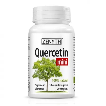 Quercetin Mini, 30 capsule vegetale – Zenyth