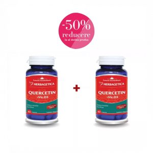 Quercetin + Vitamina D3 60+60 capsule – Herbagetica