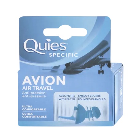 Quies Dopuri din Silicon pentru Avion – 1 Pereche