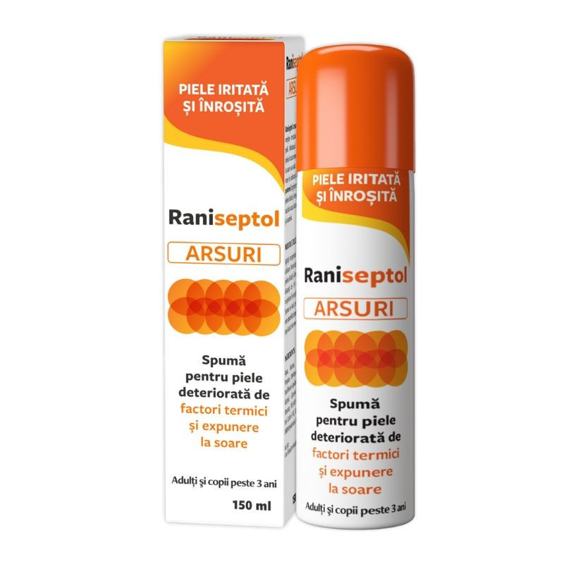 Raniseptol ARSURI spuma, 150 ml, Zdrovit