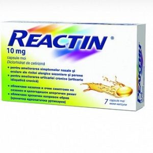 Reactin 10mg, 7 capsule moi, Kenvue
