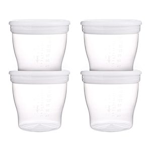 Recipiente stocare lapte/alimente,180ml, 4 bucati, 12/204, Canpol