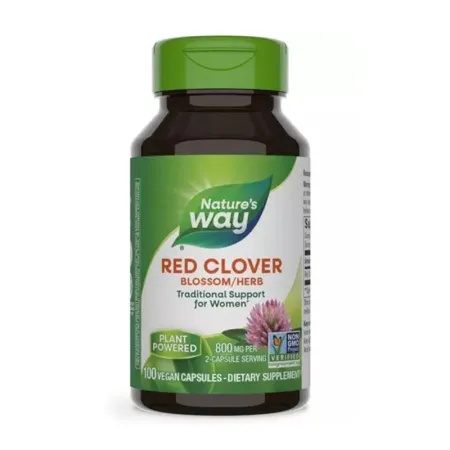 Red Clover 400mg, 100 capsule vegetale – Nature’s Way / Secom