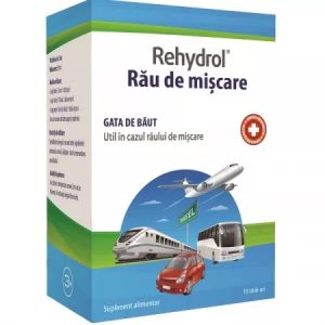 Rehydrol Rau de miscare, 10 stickuri, MBA Pharma