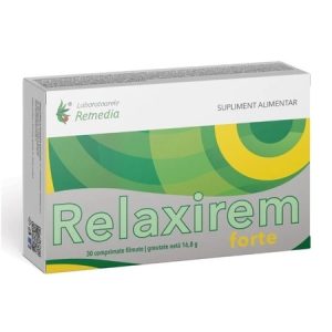 Relaxirem Forte 30 comprimate, Remedia