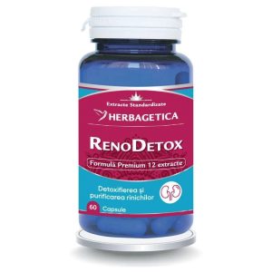 RenoDetox, 60 capsule, Herbagetica