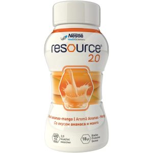 Resource 2.0 cu aroma de ananas si mango, 200ml, Nestle