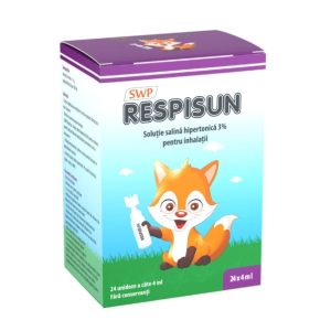 Respisun solutie salina hipertonica 3%, 24 doze, Sun Wave Pharma