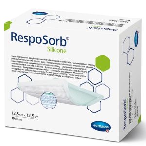 RespoSorb Silicone Pansament 12.5cmx12.5cm, 10buc, Hartman
