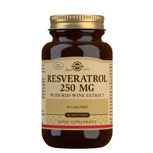 Resveratrol 250mg, 30 capsule, SOLGAR