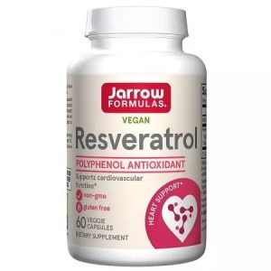 Resveratrol Jarrow Formulas 100mg, 60 capsule vegetale, Secom