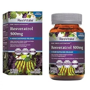 Resveratrol ResVitale 500mg, 30 capsule, GNC